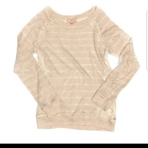 Beautiful Pink Rose Lightweight Sweater